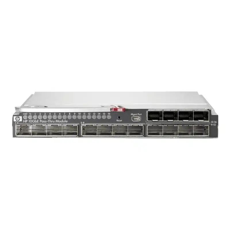 HPE 10GbE Pass-Thru Module - Commutateur - 16 x 10 Gigabit SFP+ - Module enfichable - pour BLc3000 Enclo... (538113-B21)_1